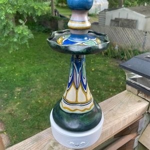 Vintage 1920’s Gouda Holland Candlestick
