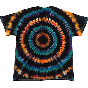 Black Hole Shirt, Standard and Plus Sizes, Adult Tie Dye, Short or Long Sleeve, Outer Space, Galaxy, Festival Shirt, Trippy, Vibrant