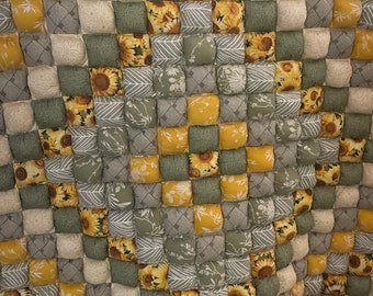 Custom Puff Quilt