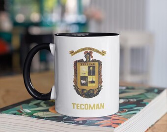 Accent Coffee Mug (11, 15oz) Tecoman Colima Coffee Mug Tecoman Mexico Mexican Gift Mexican Birthday Gift Regalo Mexicano Colima