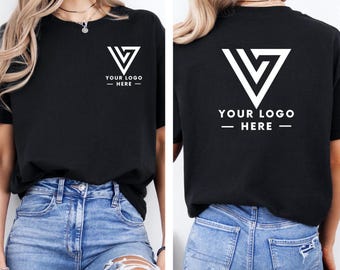 Custom Logo Design Shirt, Company Logo Shirt, Team Logo Shirt, Personalized Logo Shirt,Your Logo Here,Customized Shirt,Personalized Logo Tee
