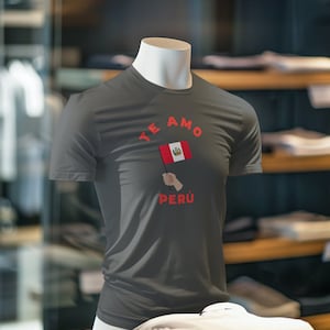 Unisex Ultra Cotton Tee Peruvian T-shirt Peruvian Flag Peruvian Food Peruvian Gift Regalo Peruano Te Amo Peru Peruvian Shirt Polo de  Peru