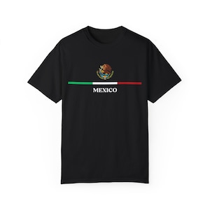 T-shirt Mexican Tshirt Mexican Color Tshirt Mexican Flag Playera Mexicana Mexico