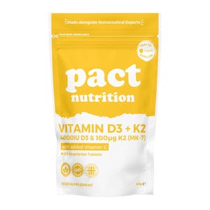 Vitamin D3 4000IU, Vitamin K2 MK7 100μg + Vitamin C – High Strength VIT D Supplement for Immune Bone Support D3K2 – 120 Vegetarian Tablets