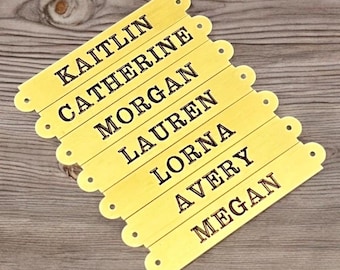 Engraved Brass Nameplate Locker Plate Memorial Plate Frame Plate Various Sizes Decorative Solid Gold Brass Plaque With Hardware Brass Plate