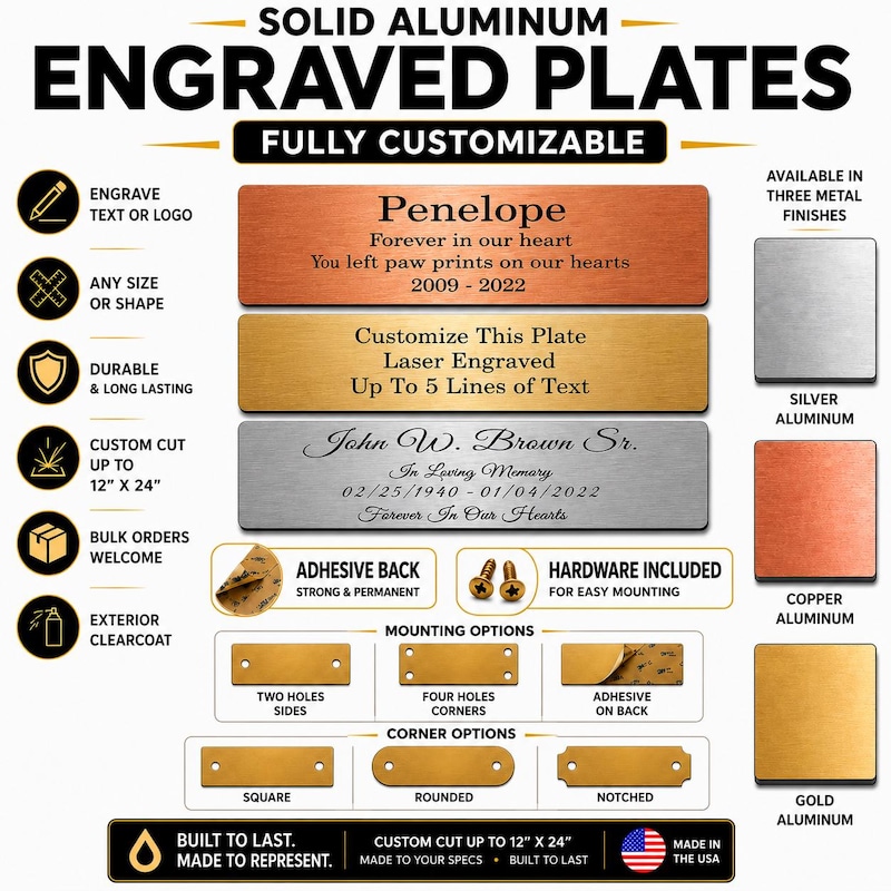 Metal Plates For - Etsy