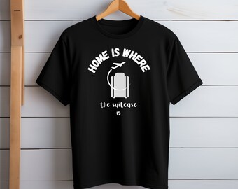 Holiday Travel Suitcase T-shirt - Graphic Tee Inspired by Solo