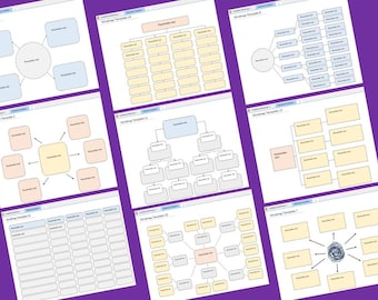 OneNote mind map template