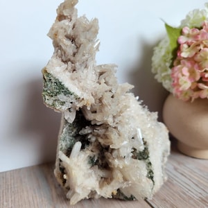 Stunning large pink lemurian cluster from Columbia, natural, home decor, statement piece  2.82lbs