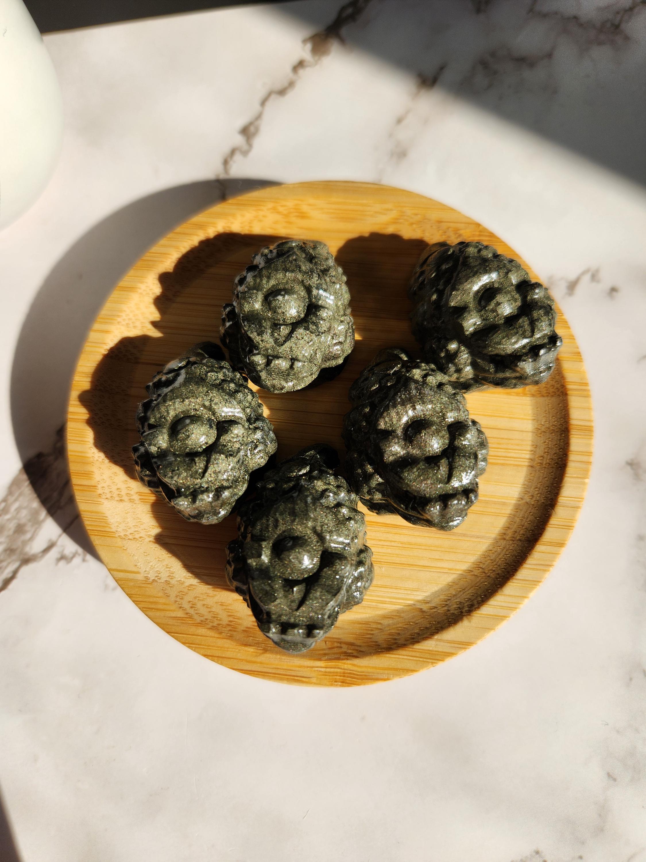 Pyrite Money Frog - Etsy