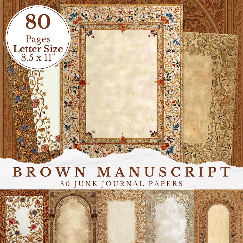Medieval Scrap Paper - Etsy