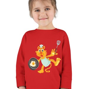 Cozy Toddler Long Sleeve Tee for Little Ones, Cute Kids Shirt, Soft Baby Top, Children&#39;s Clothing, Long Sleeve Toddler Shirt, Infant Apparel