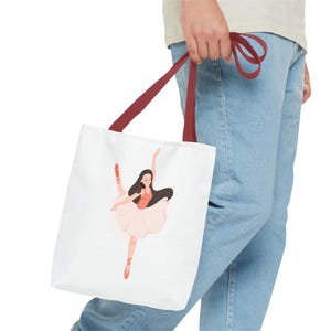 Tragetasche für Ballett, Tanztasche, 3 Größen, mehrere Griff Riemen, langlebig/stylisch, Geburtstagsgeschenk für sie, Strand, Reisen, See Pooltasche