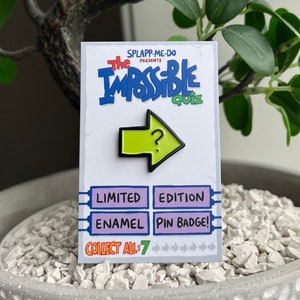 The Impossible Quiz Enamel Pin Badge