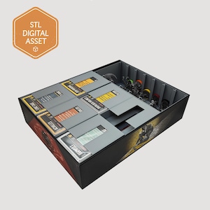 Insert inégalé (stocke jusqu'à 18 combattants) (STL)