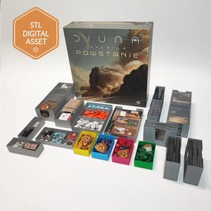 Dune Empire Uprising Organizer STL | Passend für Bloodlines, Rise of Ix, Immortality & Miniatures | 3D-gedruckte Spieldateien