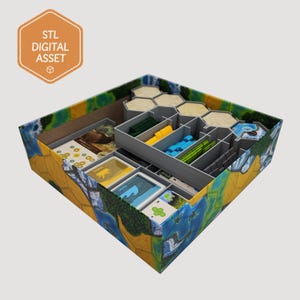Cascadia Insert (Will fit expansion) (STL)