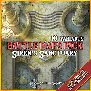 Battlemap fantasieruïnes | DnD Battle Maps, D&D, Dungeons and Dragons, Map Collection, Dungeon Master Gifts, Roll20, Foundry, VTT