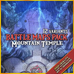 Gevechtskaart tempel | DnD Battle Maps, D&D, Dungeons and Dragons, Map Collection, Dungeon Master Gifts, Roll20, Foundry, VTT