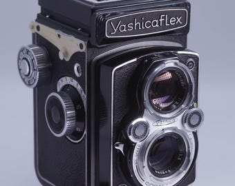 ヤシカ ヤシカフレックス ヴィンテージ二眼レフ中判フィルムカメラ