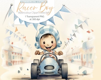 watercolor racecar, Race Car Clipart, Vintage Racing Watercolor Cars, Vintage Cute Cars Watercolor,  Racecar Clipart Bundle, Racing Png,