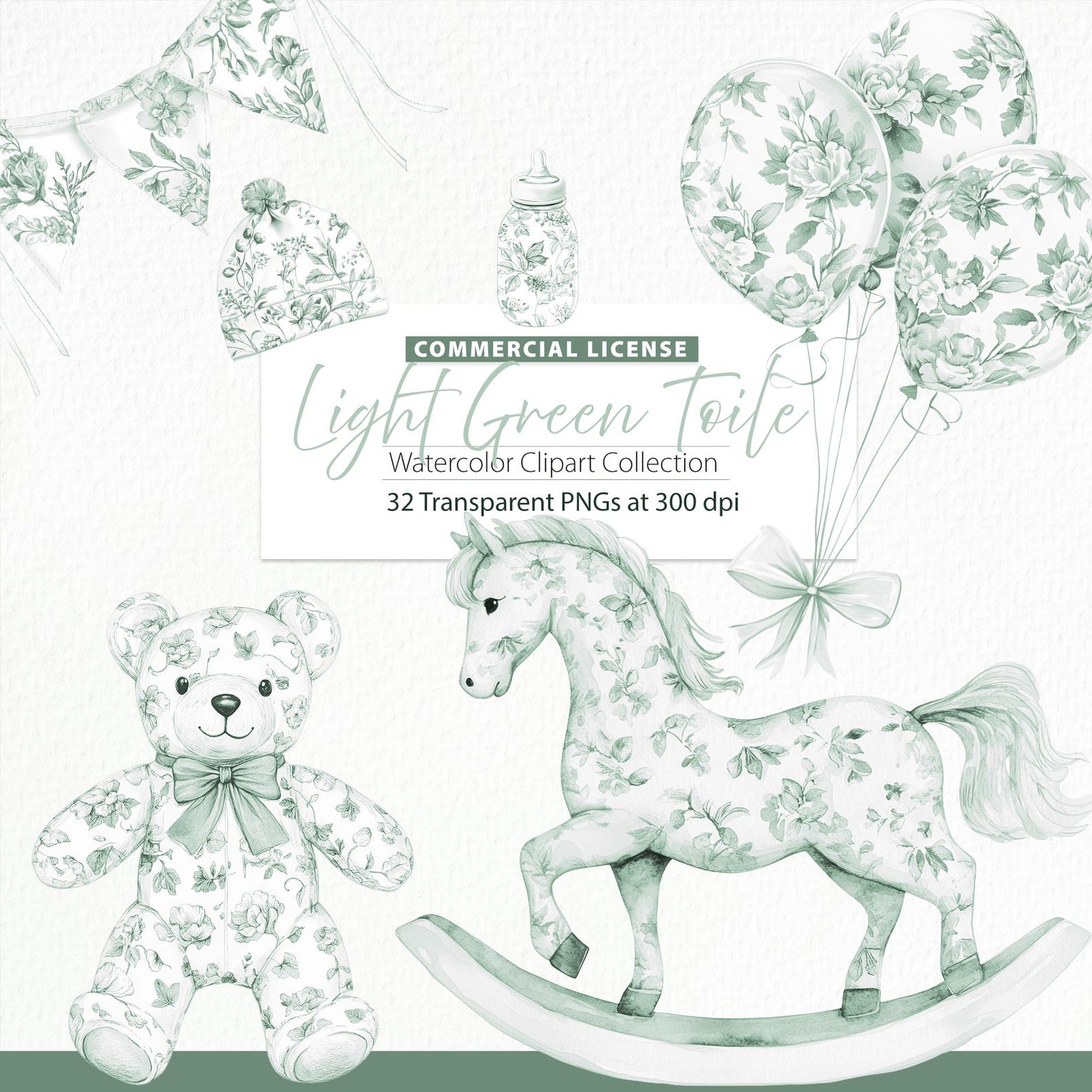 Toile Nursery Clipart, Toile Clipart, Chinoiserie Png, French Toil De ...