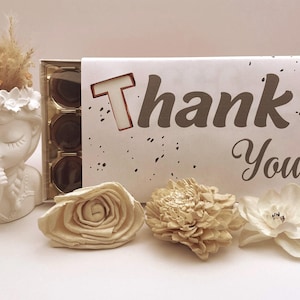 Toffifee Banderole - kleines Dankeschön - Thank you - Aufmerksamkeit - PDF - Schokoladen Verpackung - Sofort Download