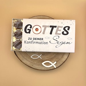 Toffifee Banderole - Konfirmation - kleines Geschenk - Digitaler Ausdruck - PDF - Schokoladen Verpackung- Toffifee - Sofort Download