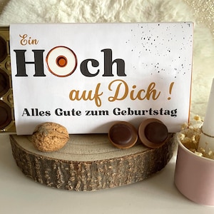 Toffifee Banderole - Happy Birthday - Geburtstagsgeschenk - Digitaler Ausdruck - PDF - Banderole - Geldgeschenk - Schokoladen Verpackung