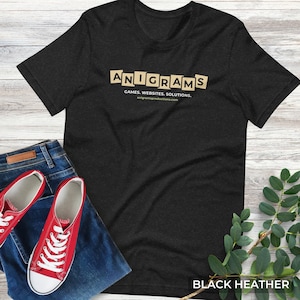 Anigrams Productions Logo Shirt, Indie Game Studio Shirt, Gift for Gamers, Gamer Gift, Game Lover Shirt, Plus Sizes, Unisex T-Shirt