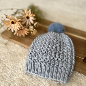 Cozy Baby Hat Knitting Patterns - Hat and snood -Bundle English & Dutch PDF digital download - in two sizes