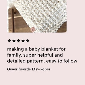 Review baby blanket crochet pattern