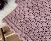Cozy Crochet Baby Blanket Pattern - English & Dutch pattern - Digital Instant PDF- Customizable size - Make this for a baby box gift basket!