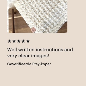 Review baby blanket crochet pattern