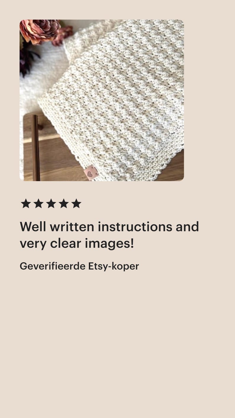 Review baby blanket crochet pattern