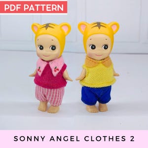 Mini Doll Outfits Pattern PDF Doll Clothes Pattern Printable