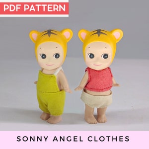Mini Doll Clothes Pattern Printable Doll Clothes Pattern PDf