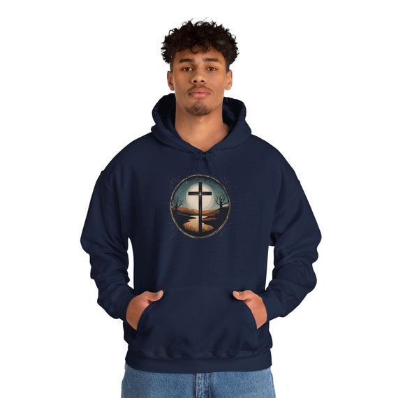 Faith cross hoodie best sale