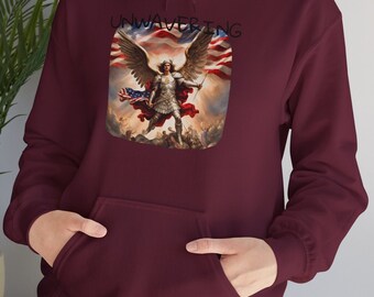 Saint Michael Hoodie: Patriotic American Pride Apparel