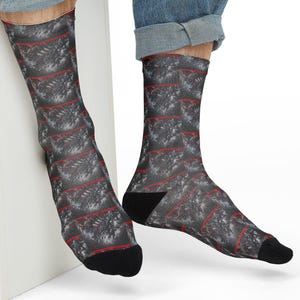 American Flag Crew Socks: Patriotic Design for Men and Women