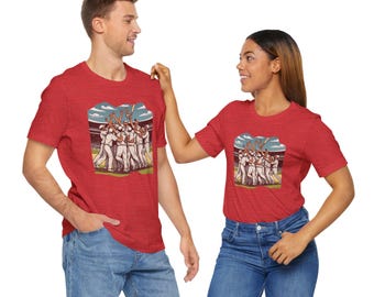 Cool Cricket Unisex Jersey Short Sleeve Tee, Cricket Apparel, Cricket Clothing, Cricket T-shirt, Color Cricket Shirt, Casual Cricket Shirt