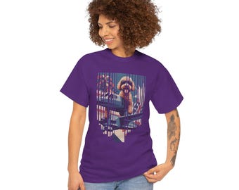 Airborne Labradoodle Cotton Tee: Military Dog Paratrooper Design