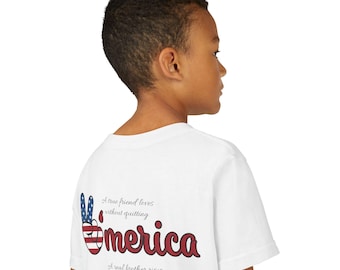 USA 250 Years Kids Tee | Celebrate, Remember, and Rise Together