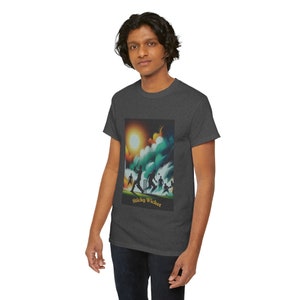 Cool Cricket Shirt Unisex Heavy Cotton Tee, Cricket Apparel, Cricket Clothing, Cricket T-shirt, Color Cricket Shirt, Casual Cricket Shirt
