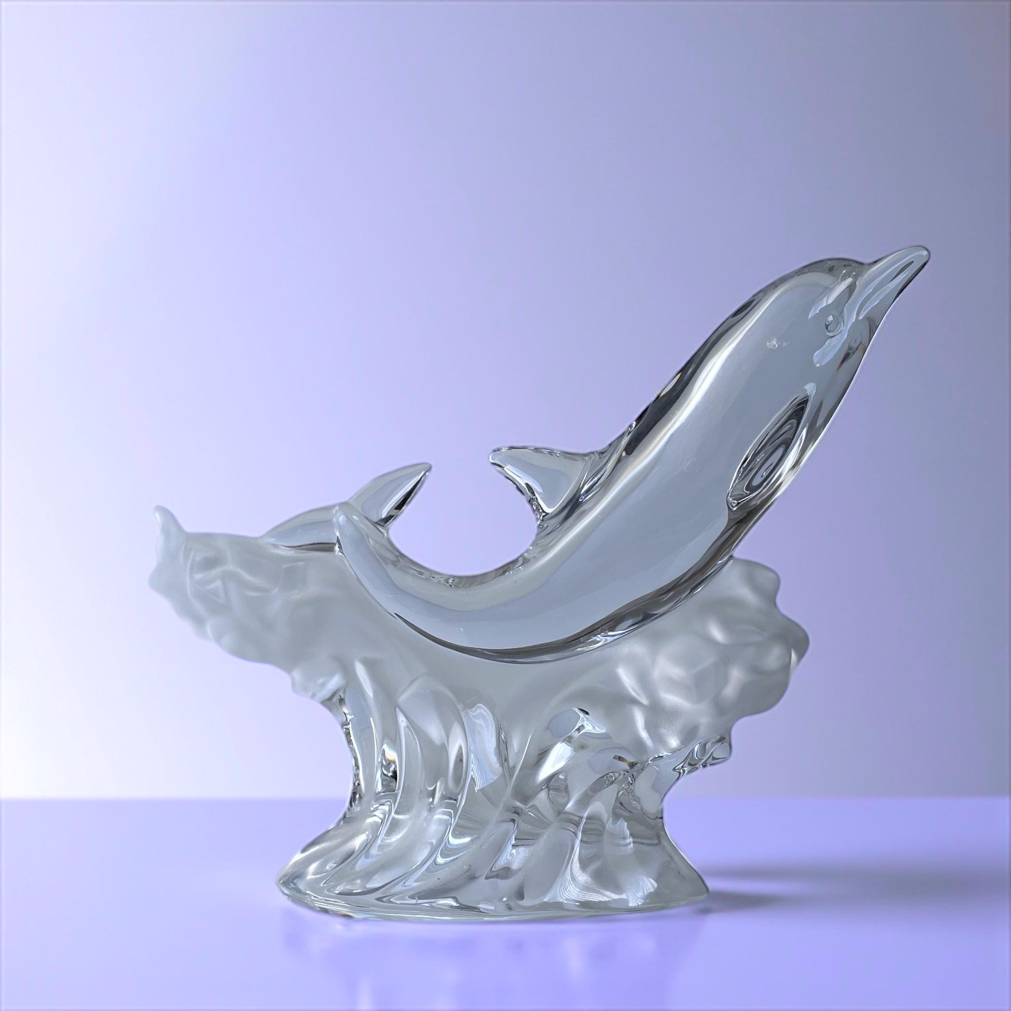 Lenox Crystal Dolphin - Etsy