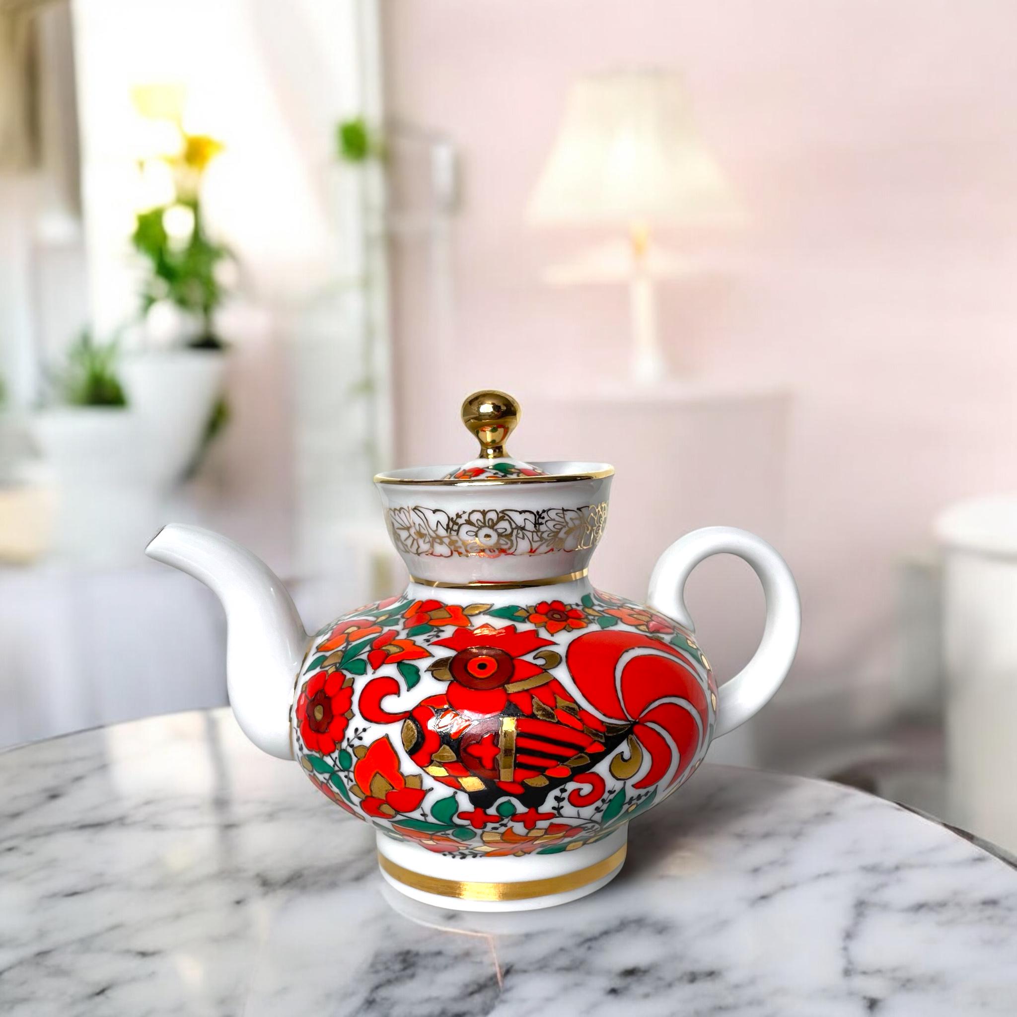 Lomonosov Teapot - Etsy