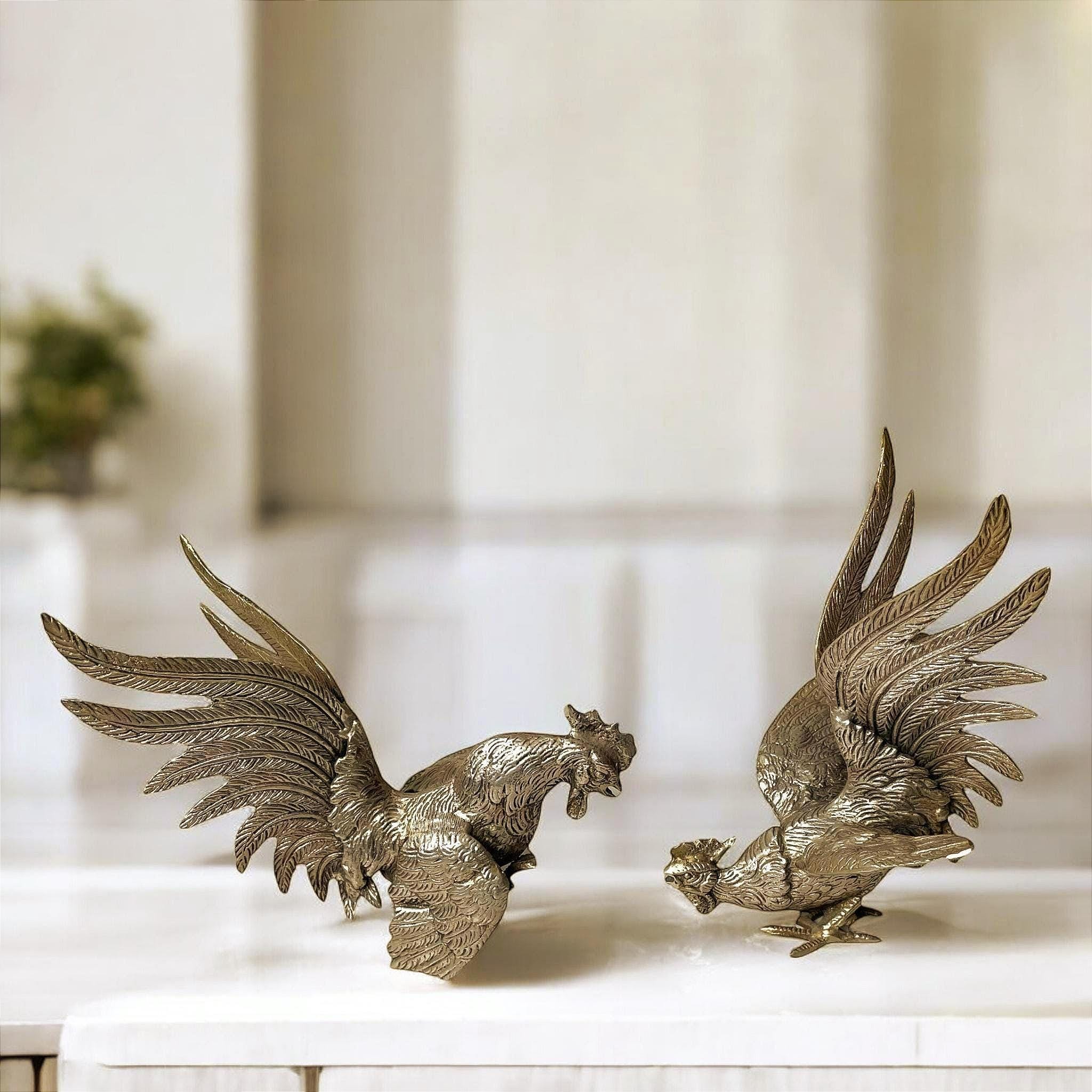 VINTAGE フランス アンティーク フランス ニワトリ 置物 オブジェ