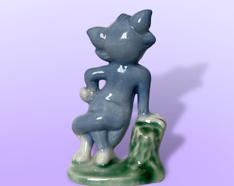 Vintage Tom and Jerry Porcelain Figurines Made in England by Wade