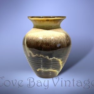 Vintage Bay Keramik of West Germany Drip Glaze Vase c1960s | German | Pottery | Ceramic | Vases