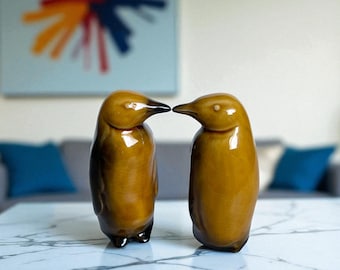 ヴィンテージ ジョン H. シーモア ストーンウェア ペンギン